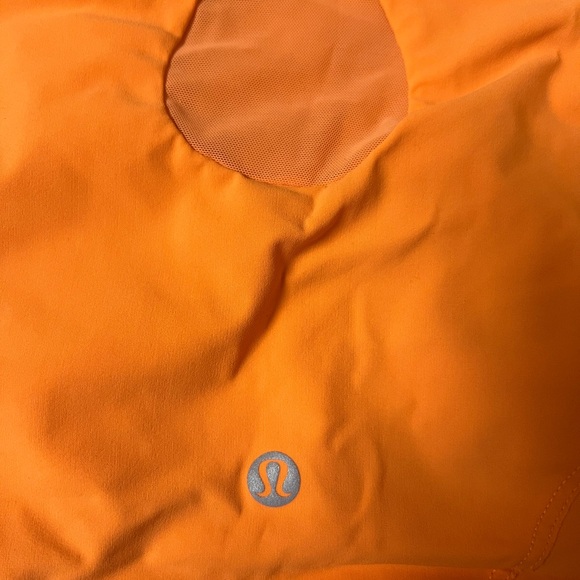 lululemon athletica Orange Mesh-Back Train Bra - Picture 6 of 7